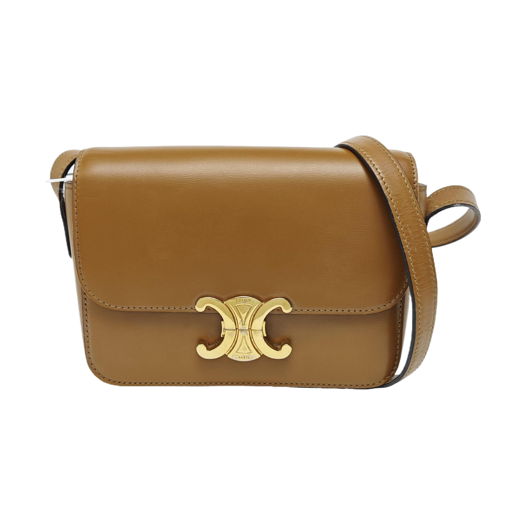 TRIOMPHE Nano Calfskin Brown