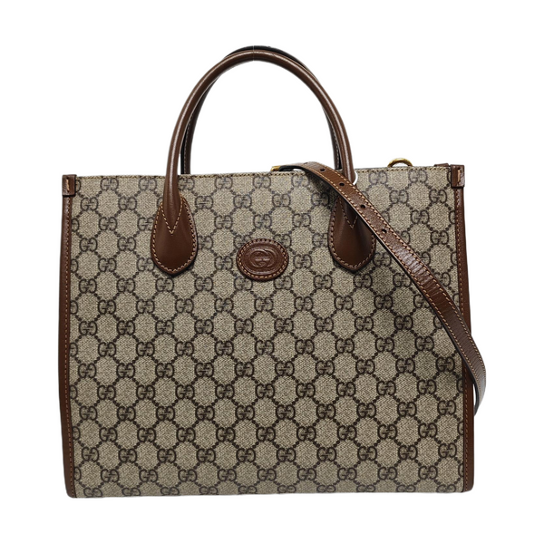 Retro Small Monogram Coated Canvas Brown