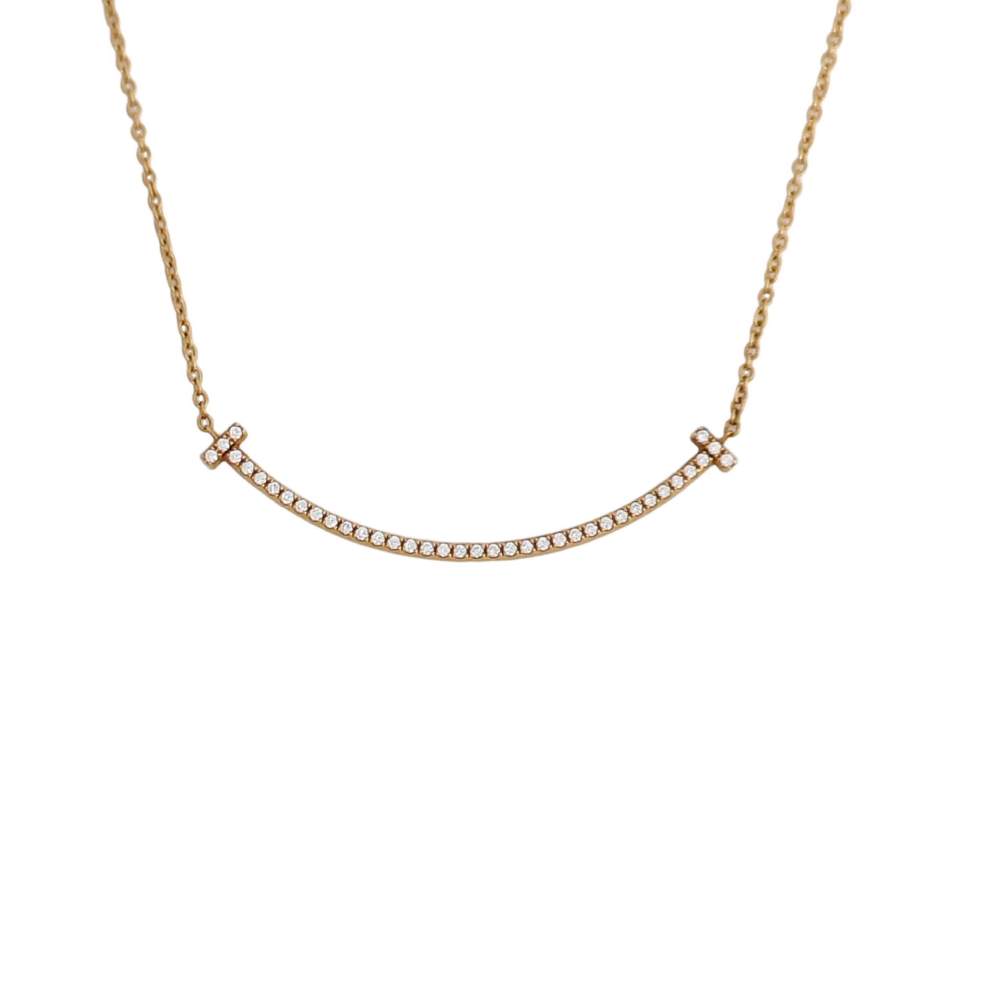 Tiffany T 18k Gold Necklace
