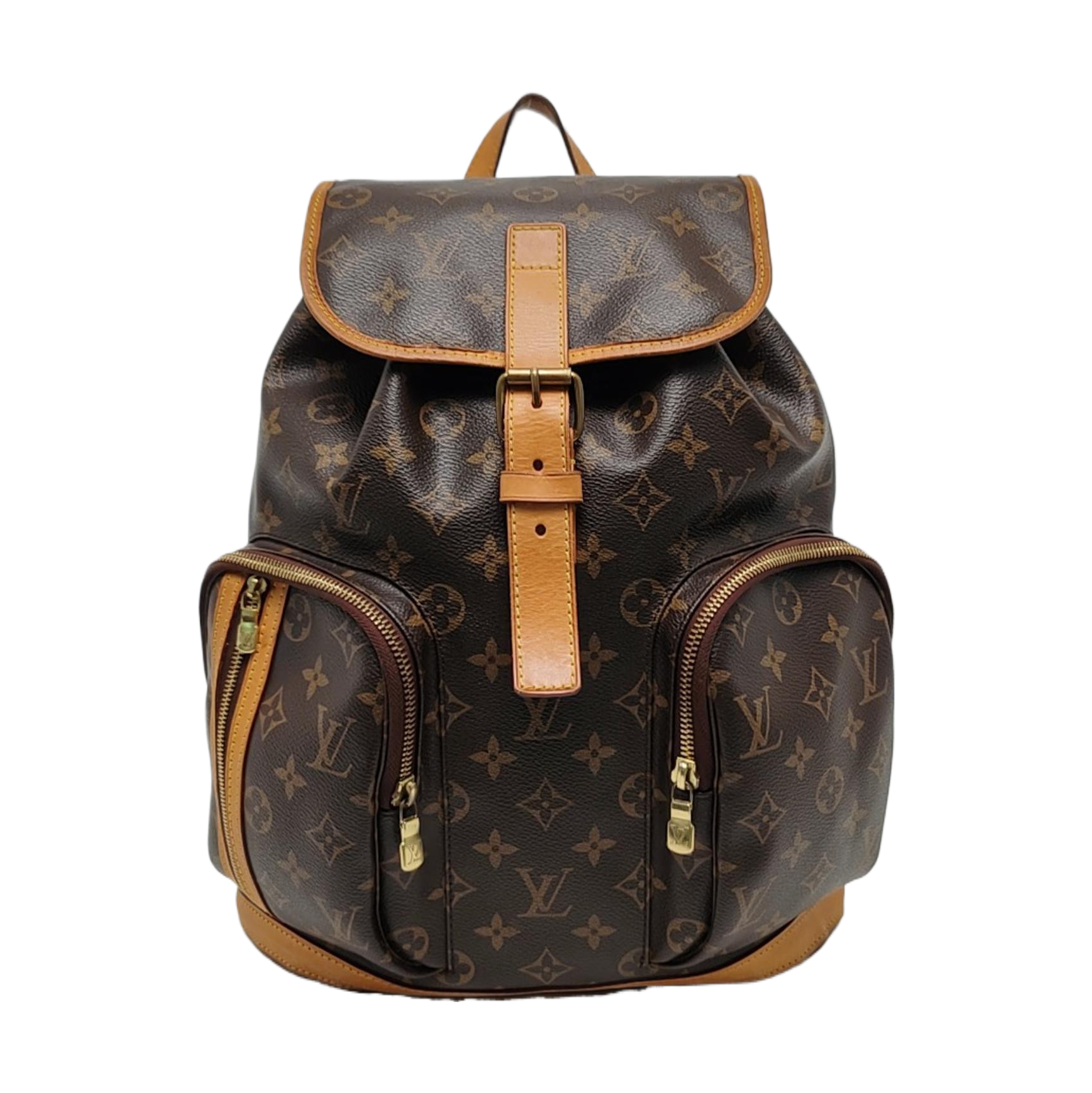 BOSPHORE Monogram Coated Canvas Brown
