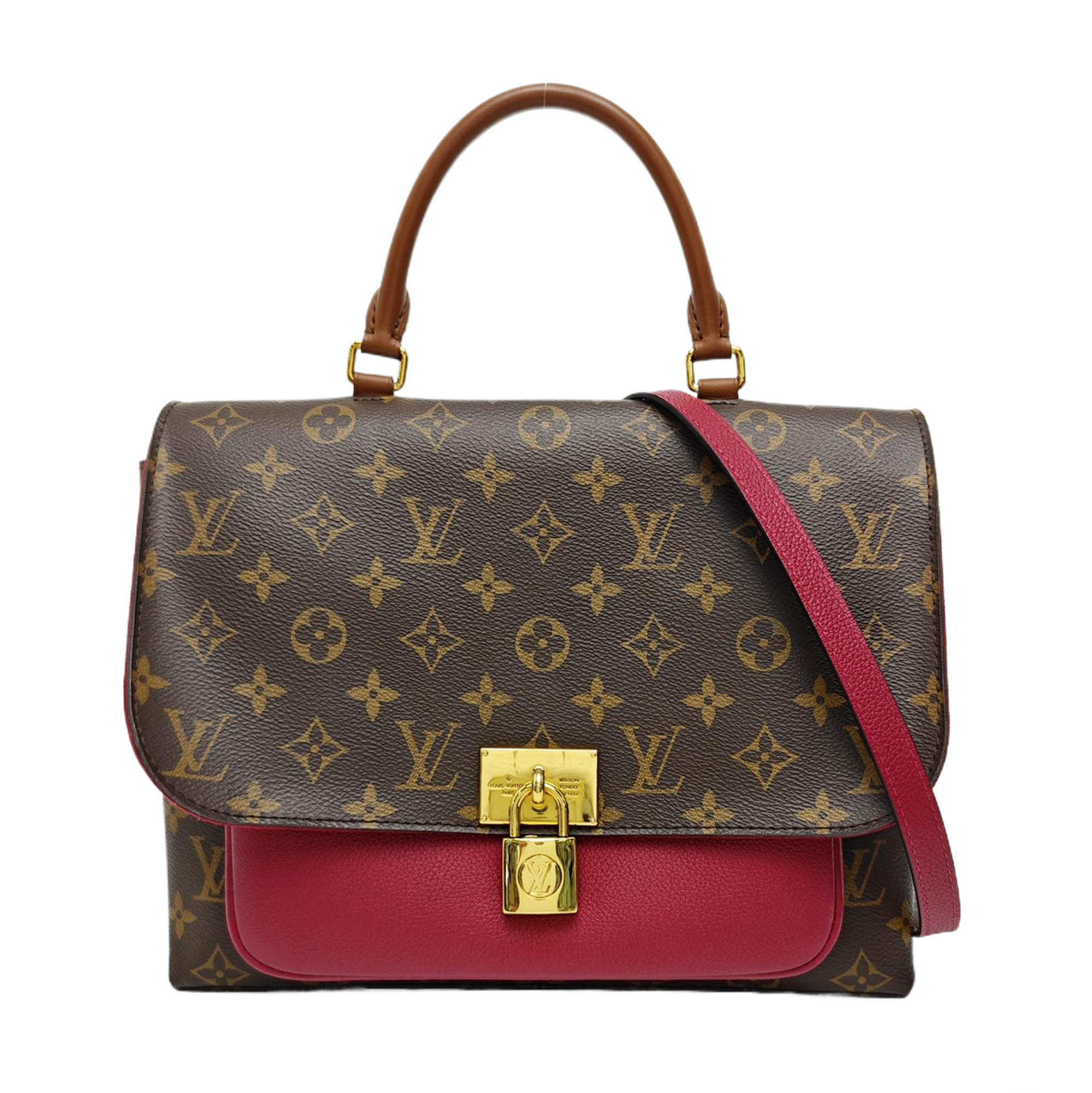 MARIGNAN Monogram Coated Canvas Brown