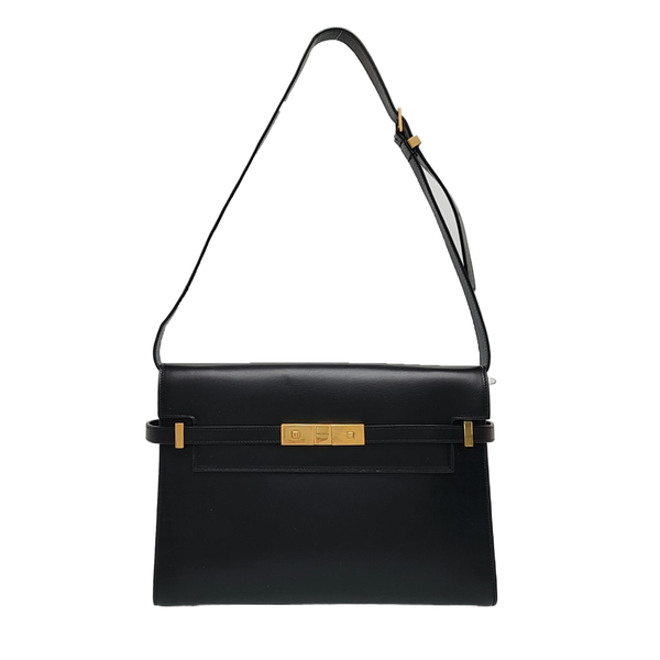 MANHATTAN Medium Calfskin Black