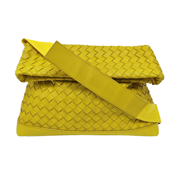 Calfskin Shoulder Bag Yellow