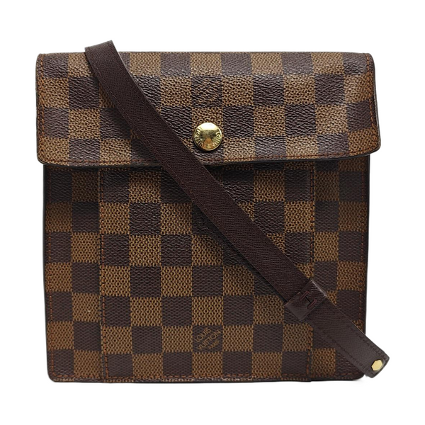 PIMLICO Damier Ebene Coated Canvas Brown