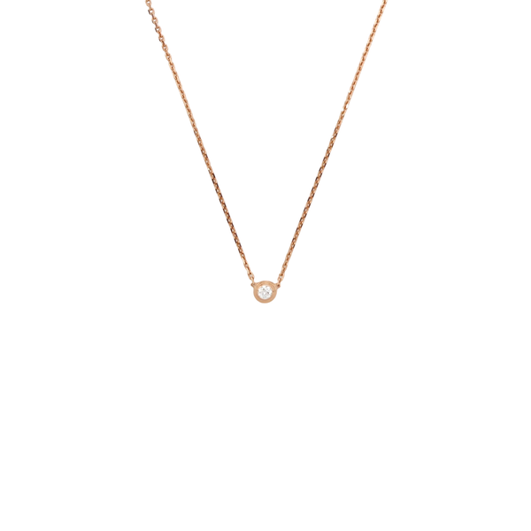 CARTIER D'AMOUR 18k Rose Gold Necklace