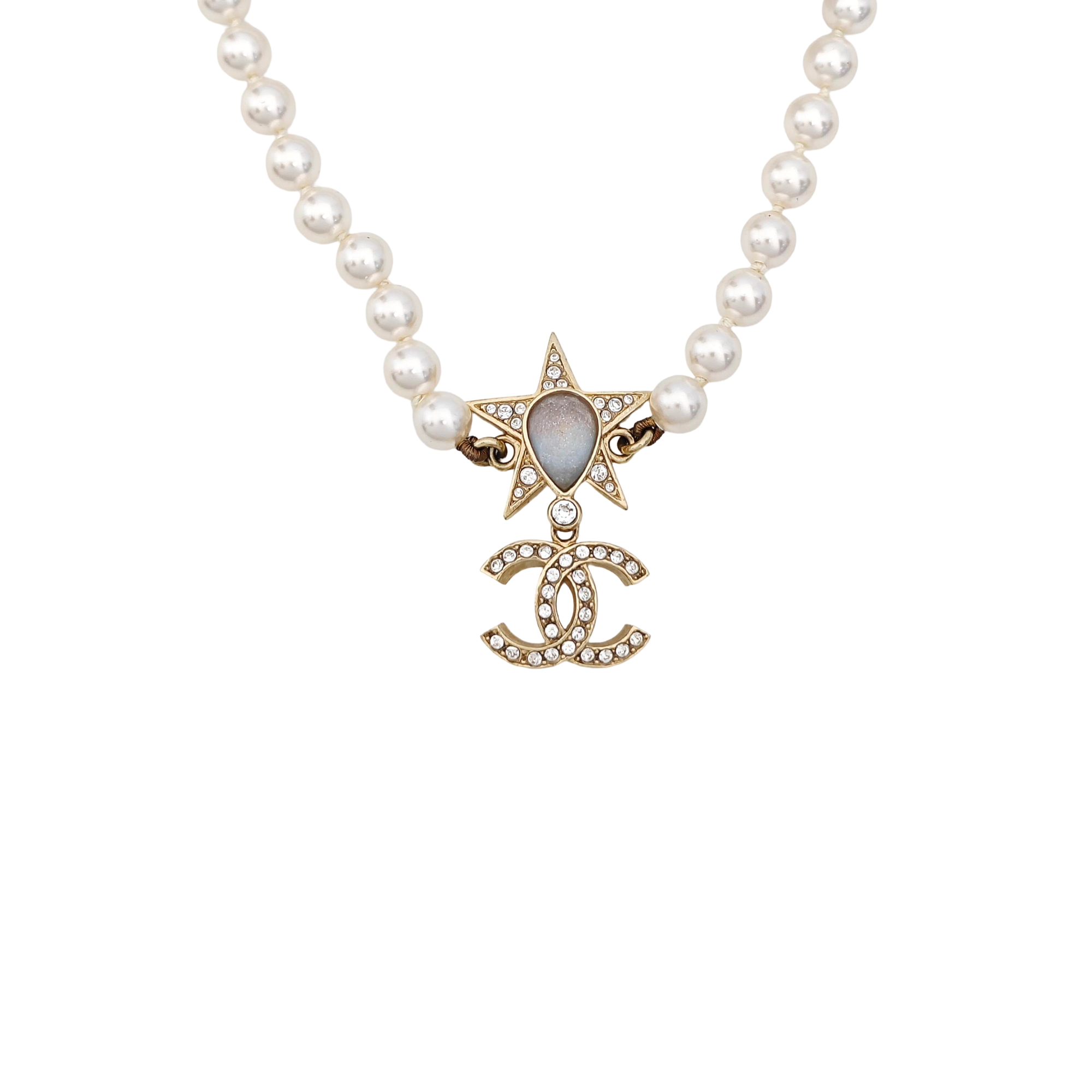 Metal White Necklace