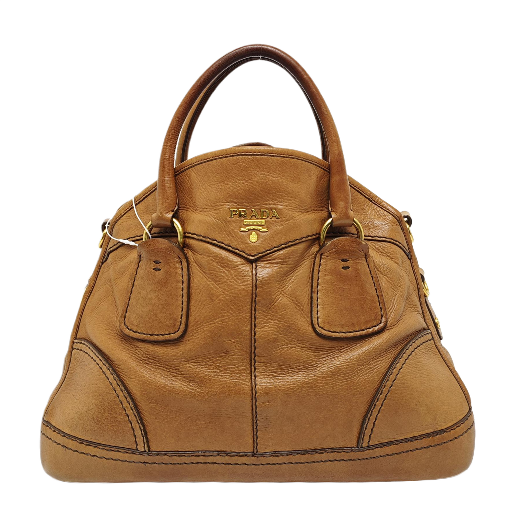 Calfskin Tote Bag Brown