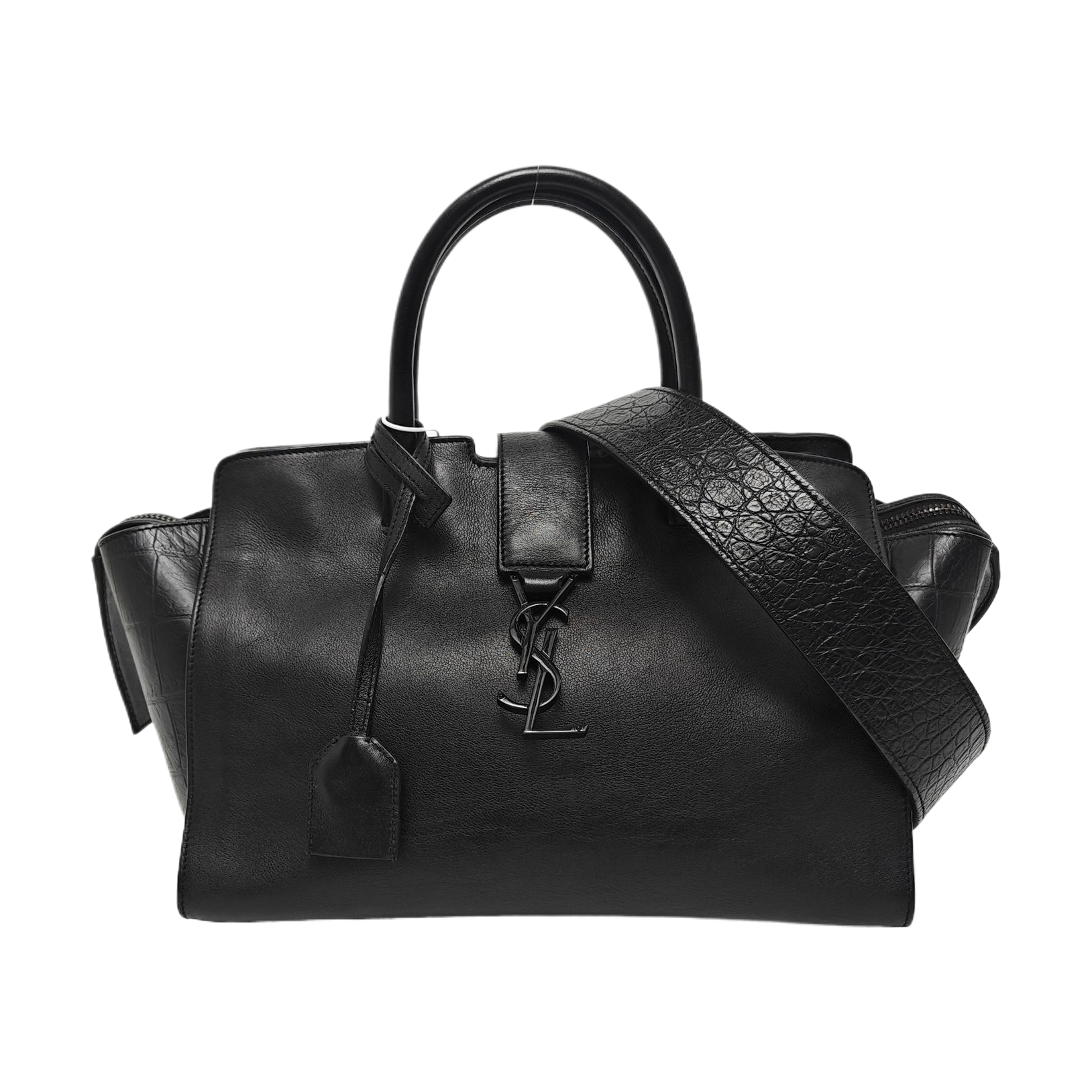 DOWNTOWN CABAS Calfskin Black