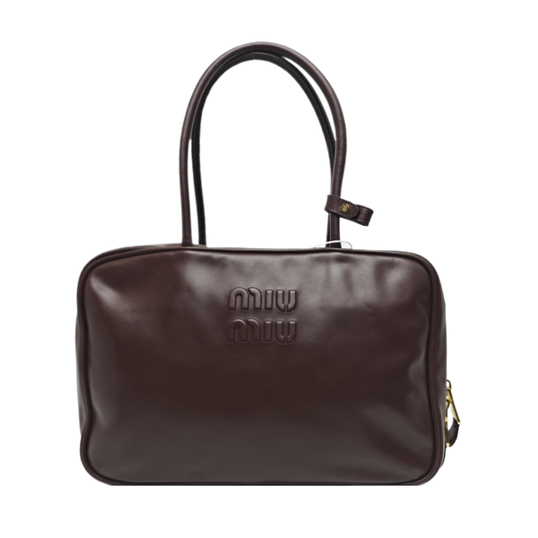 Beau Large Calfskin Brown