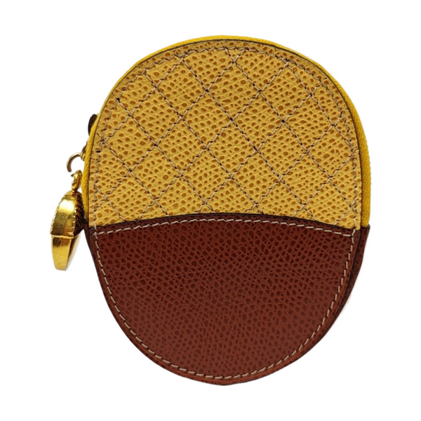 Calfskin Wallet Yellow