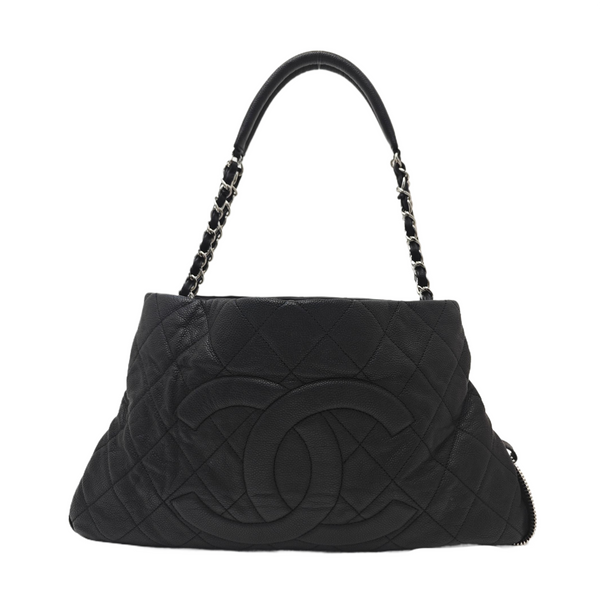 CC TIMELESS SOFT Quilted Grained Calfskin Black