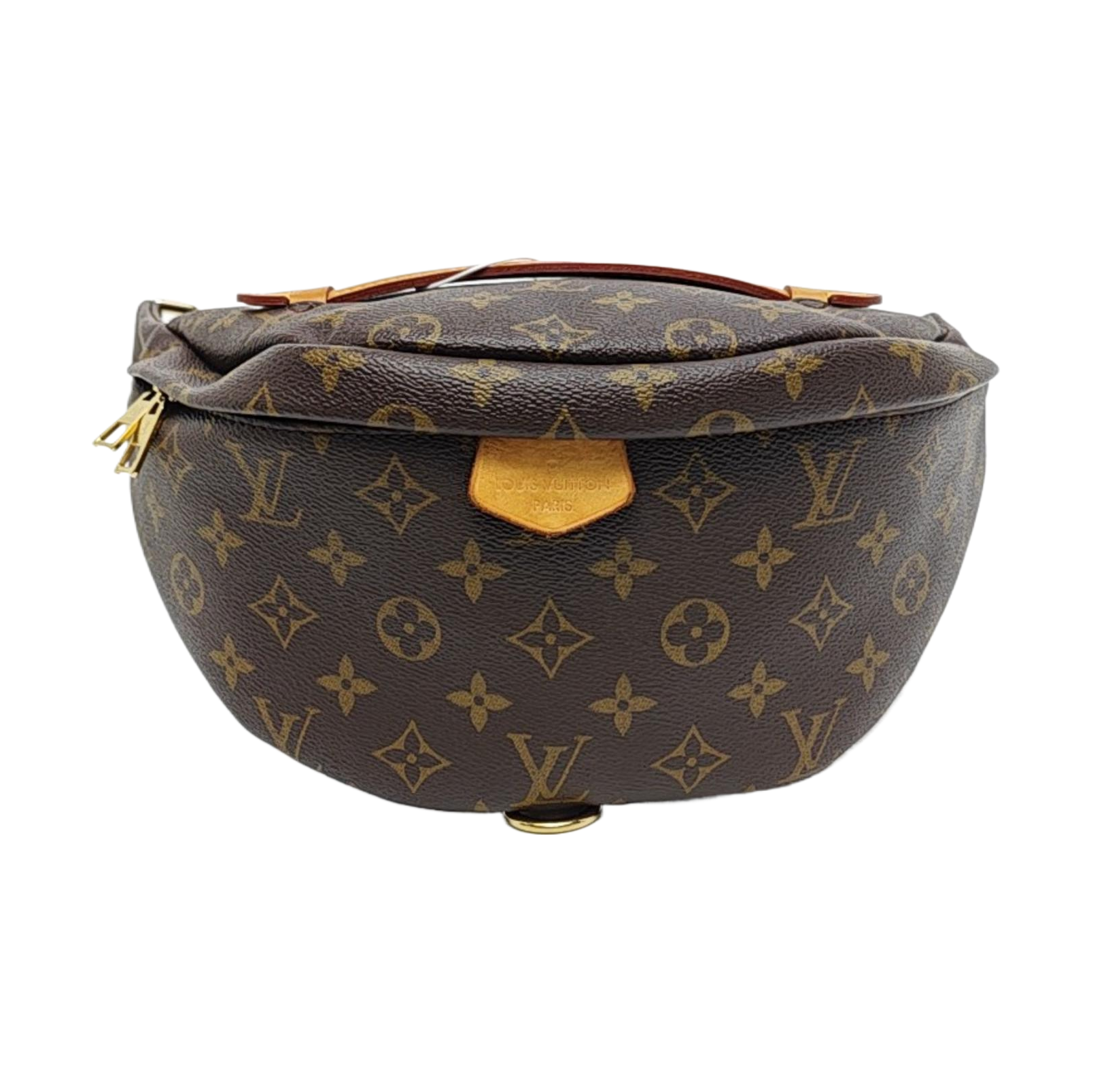 BUMBAG Monogram Coated Canvas Brown