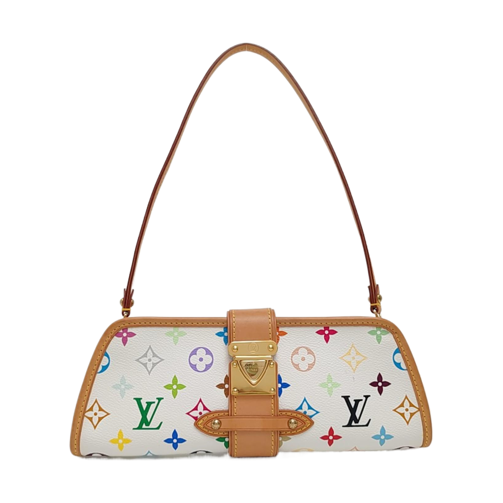 LV × TM SHIRLEY Monogram Coated Canvas White