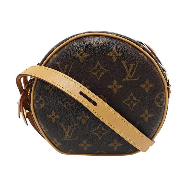 BOITE CHAPEAU PM Monogram Coated Canvas Brown