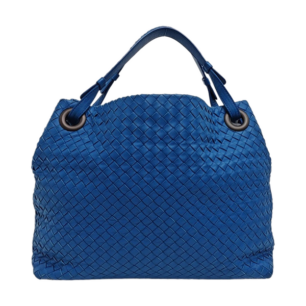 Lambskin Tote Bag Blue