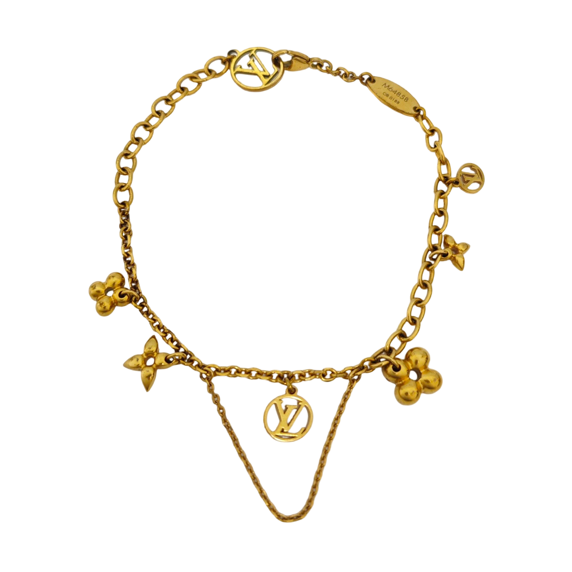 BLOOMING Metal Gold Bracelet