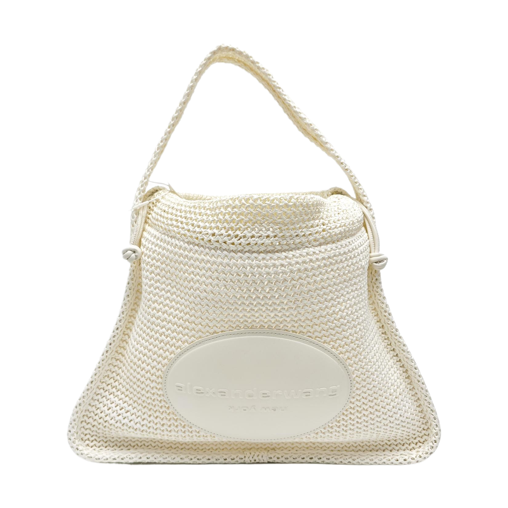 Special Material Shoulder Bag White