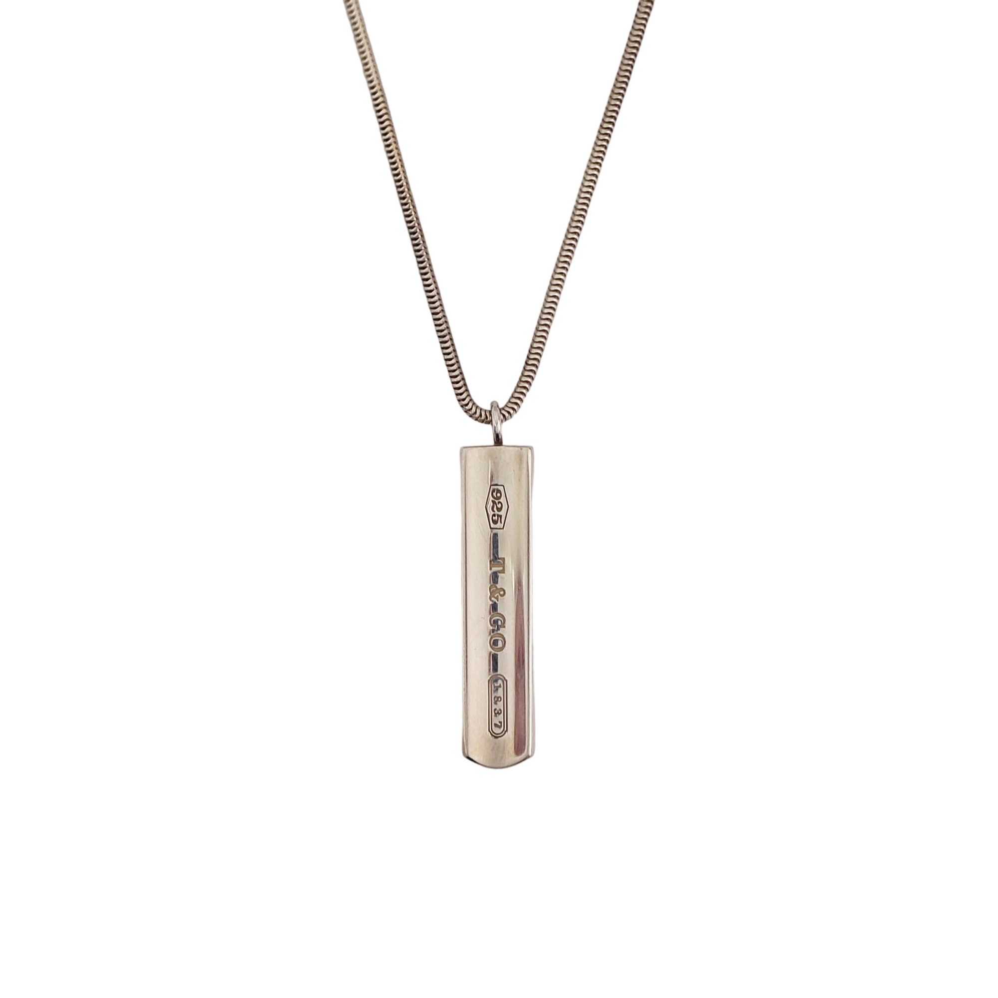 Tiffany 1837 925 Sterling Silver Necklace