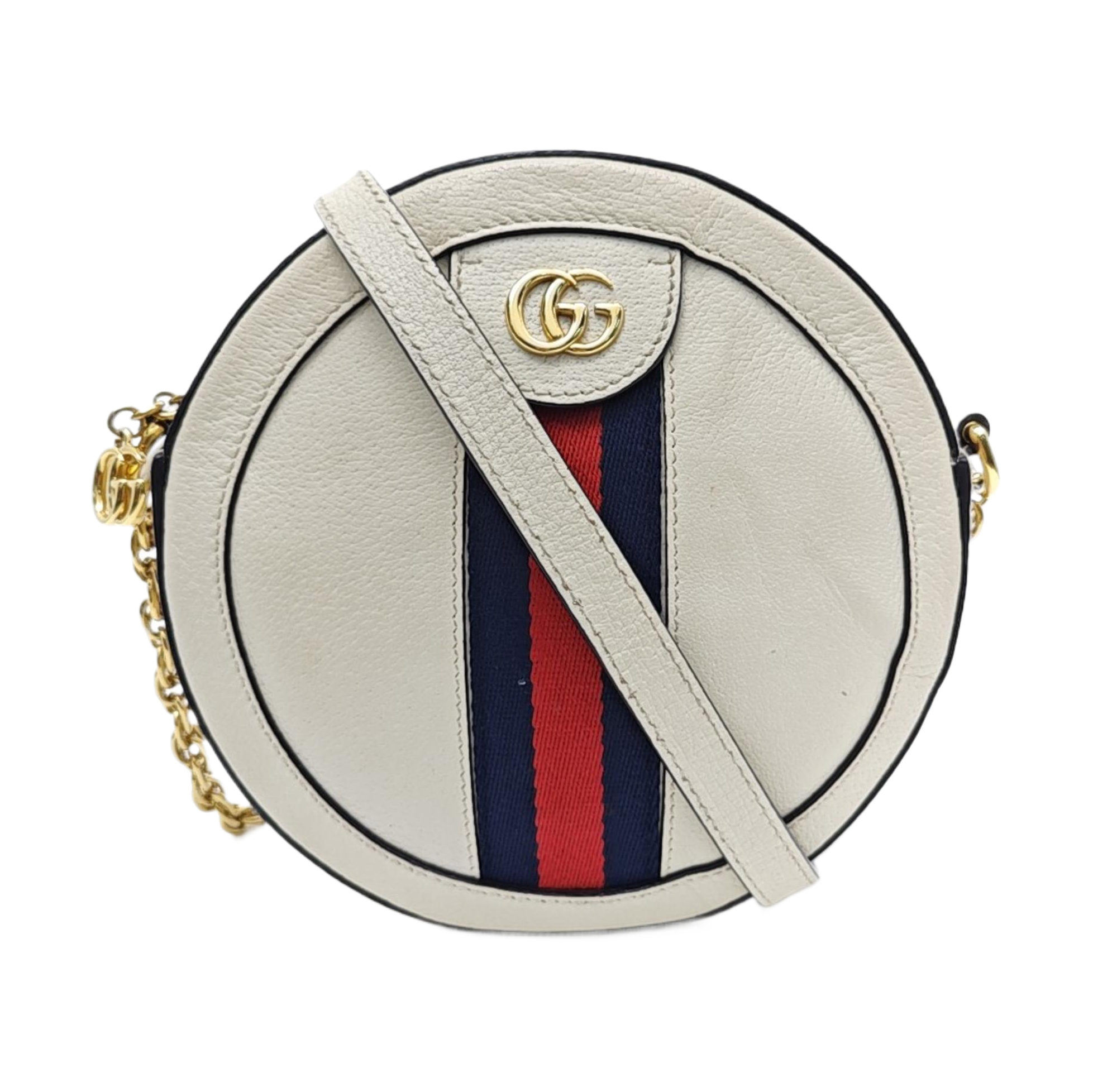 Ophidia Mini Calfskin White