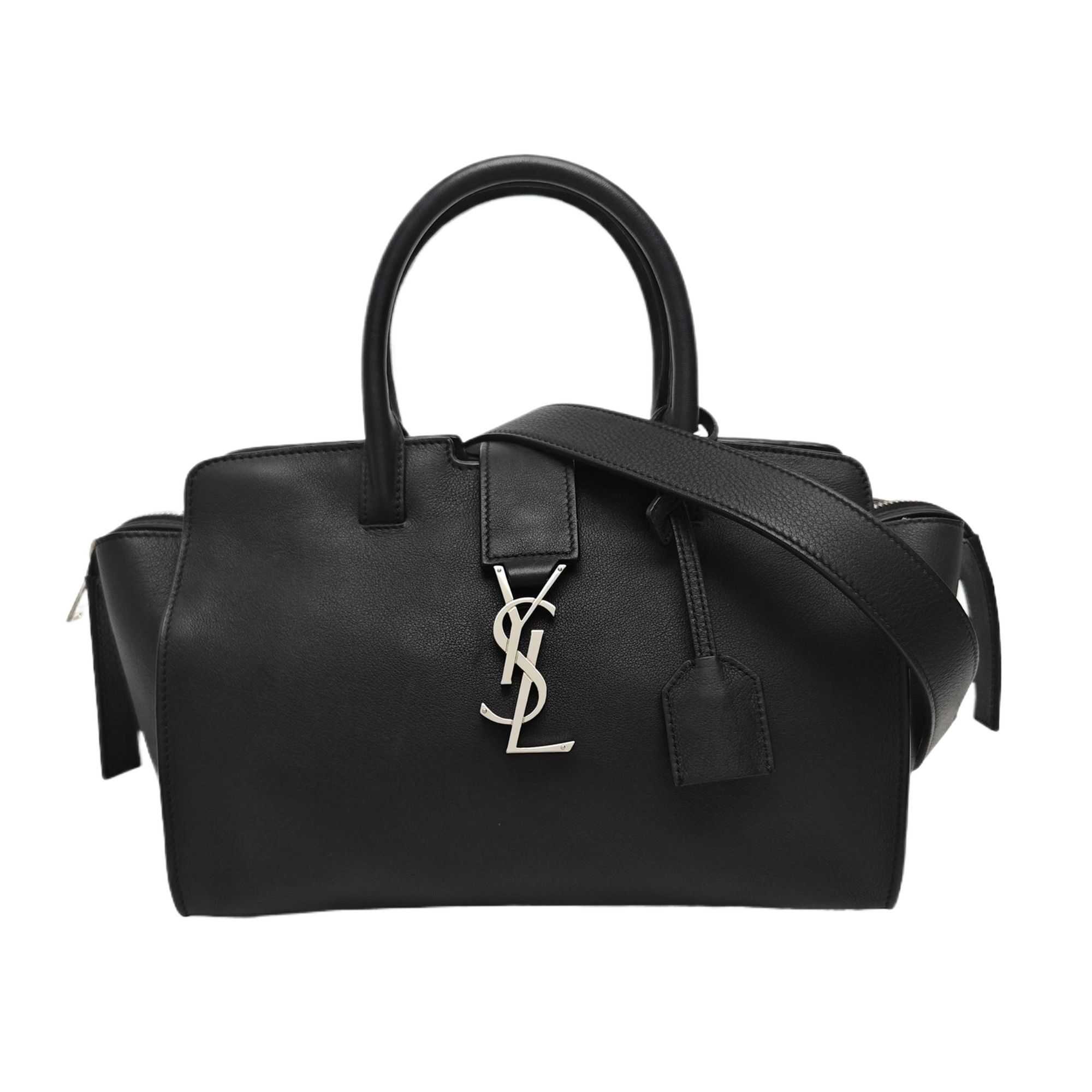 DOWNTOWN CABAS Calfskin Black