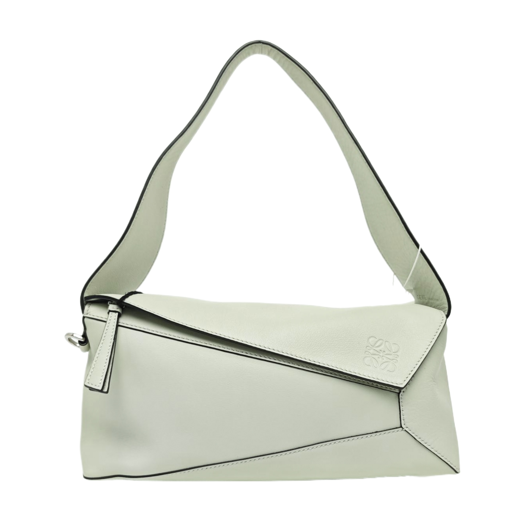 Puzzle Hobo Medium Calfskin Green