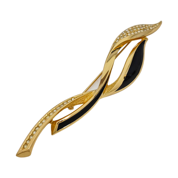Metal Gold Brooch
