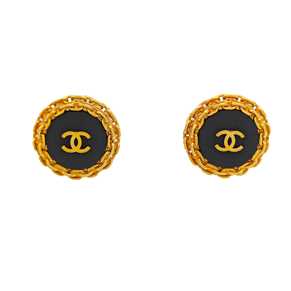 Metal Gold Clip On Earrings