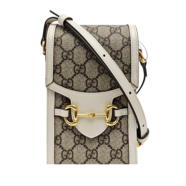 Horsebit 1955 Mini Coated Canvas Beige