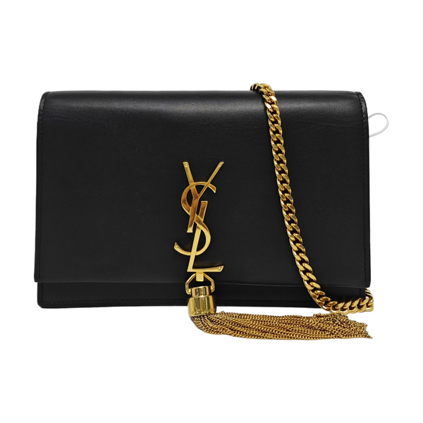 Authenticated pre-owned  KATE Small Calfskin Black - Shoulder Bag at Looply