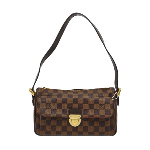RAVELLO GM Damier Ebene Coated Canvas Brown