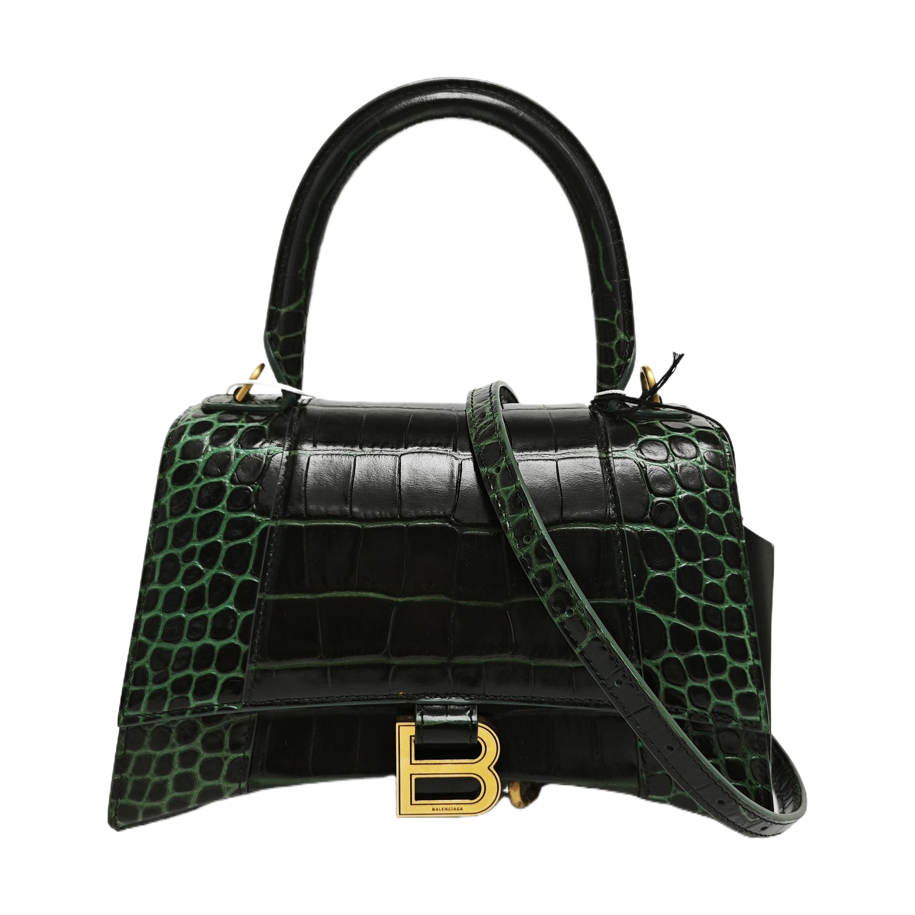 Hourglass S Calfskin Green
