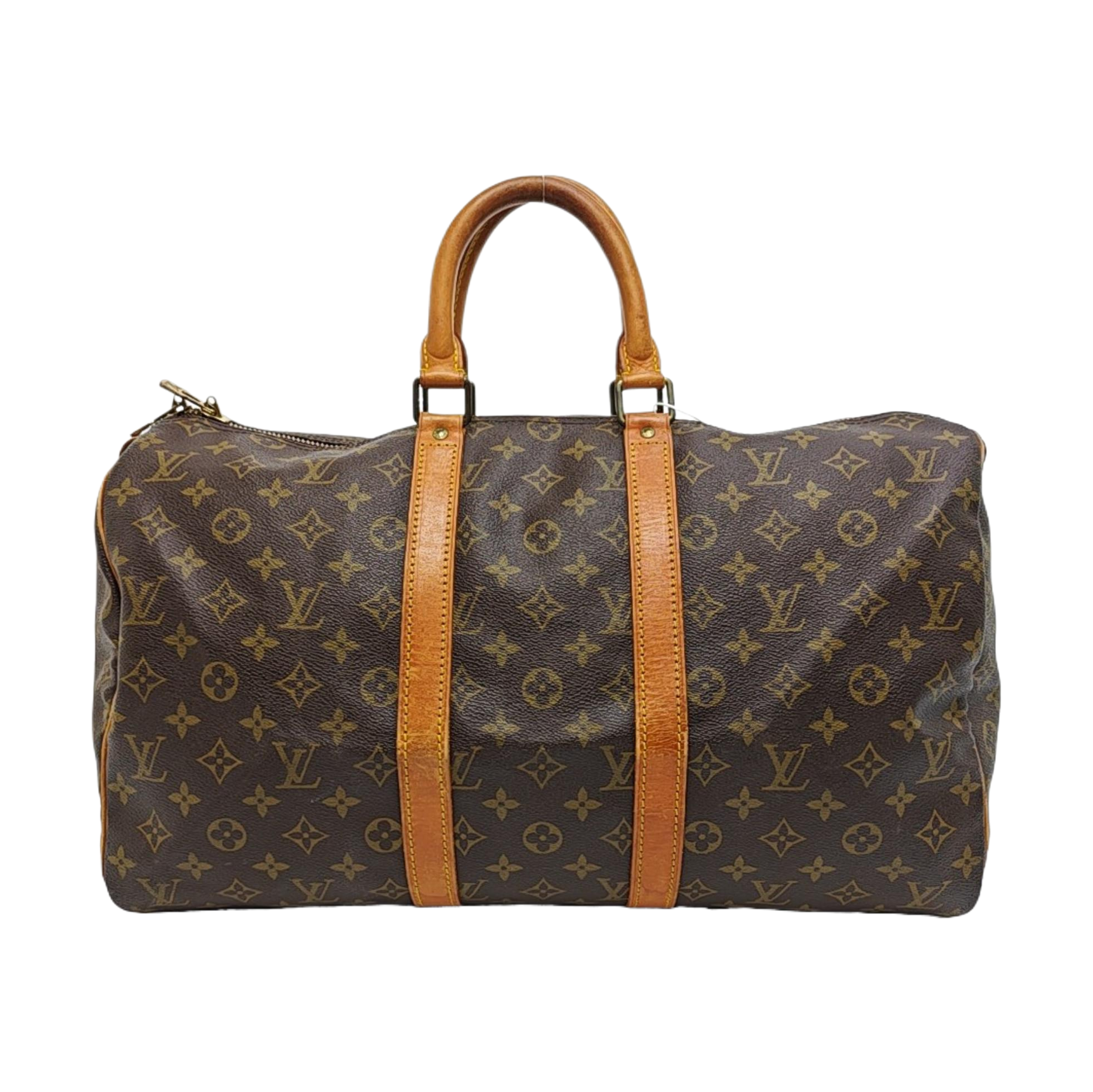 SAC SOUPLE 45 Monogram Coated Canvas Brown