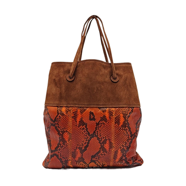 Python Top Handle Bag Multicolor
