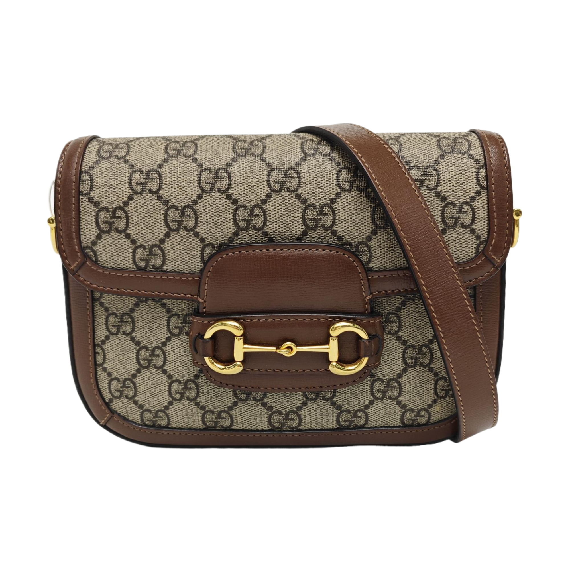 Horsebit 1955 Mini Monogram Fabric Beige