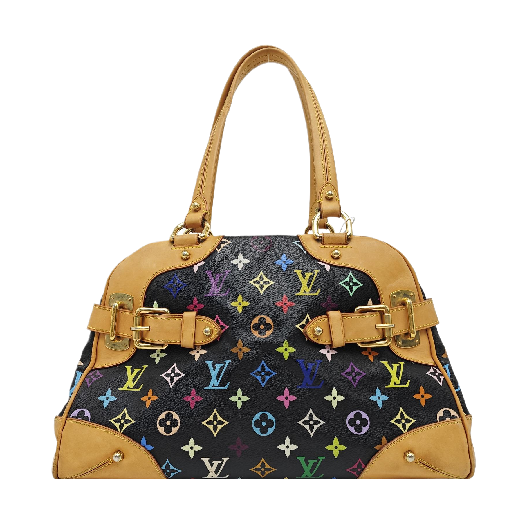 LV × TM CLAUDIA Monogram Coated Canvas Black
