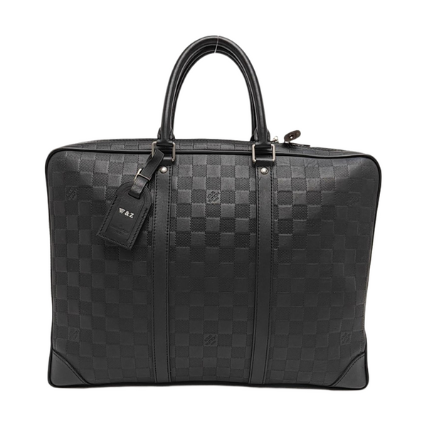 PORTE-DOCUMENTS Damier Graphite Calfskin Black