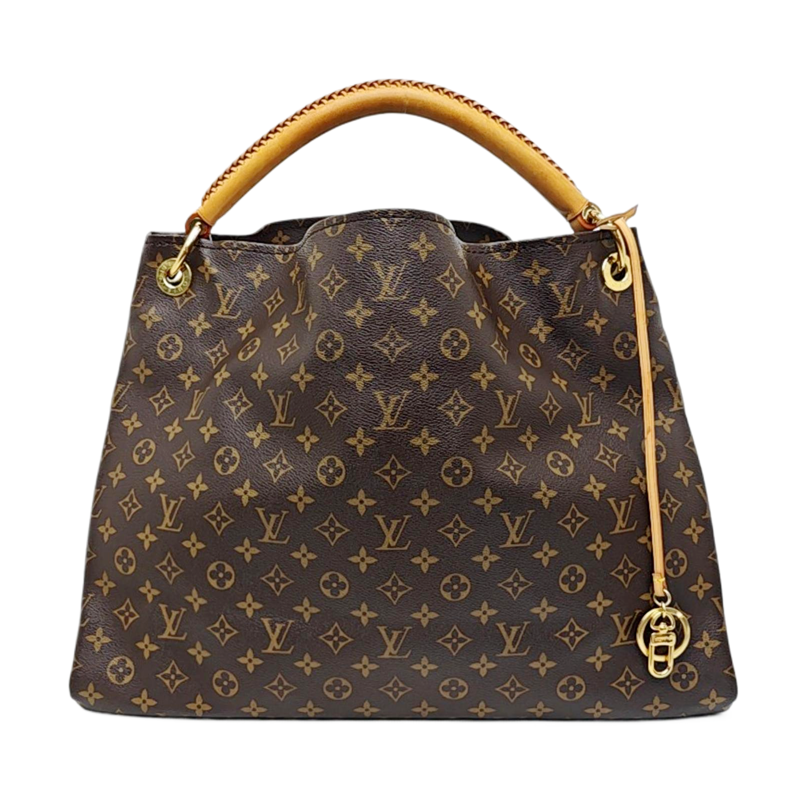 ARTSY GM Monogram Coated Canvas Brown