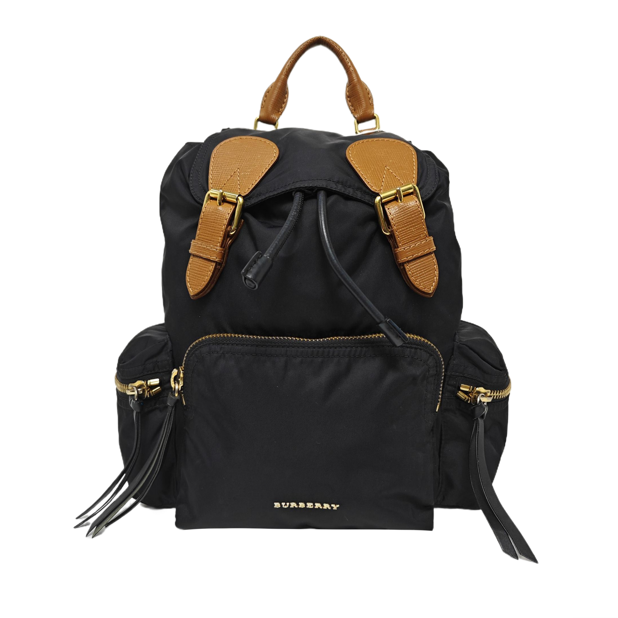 The Rucksack Nylon Black
