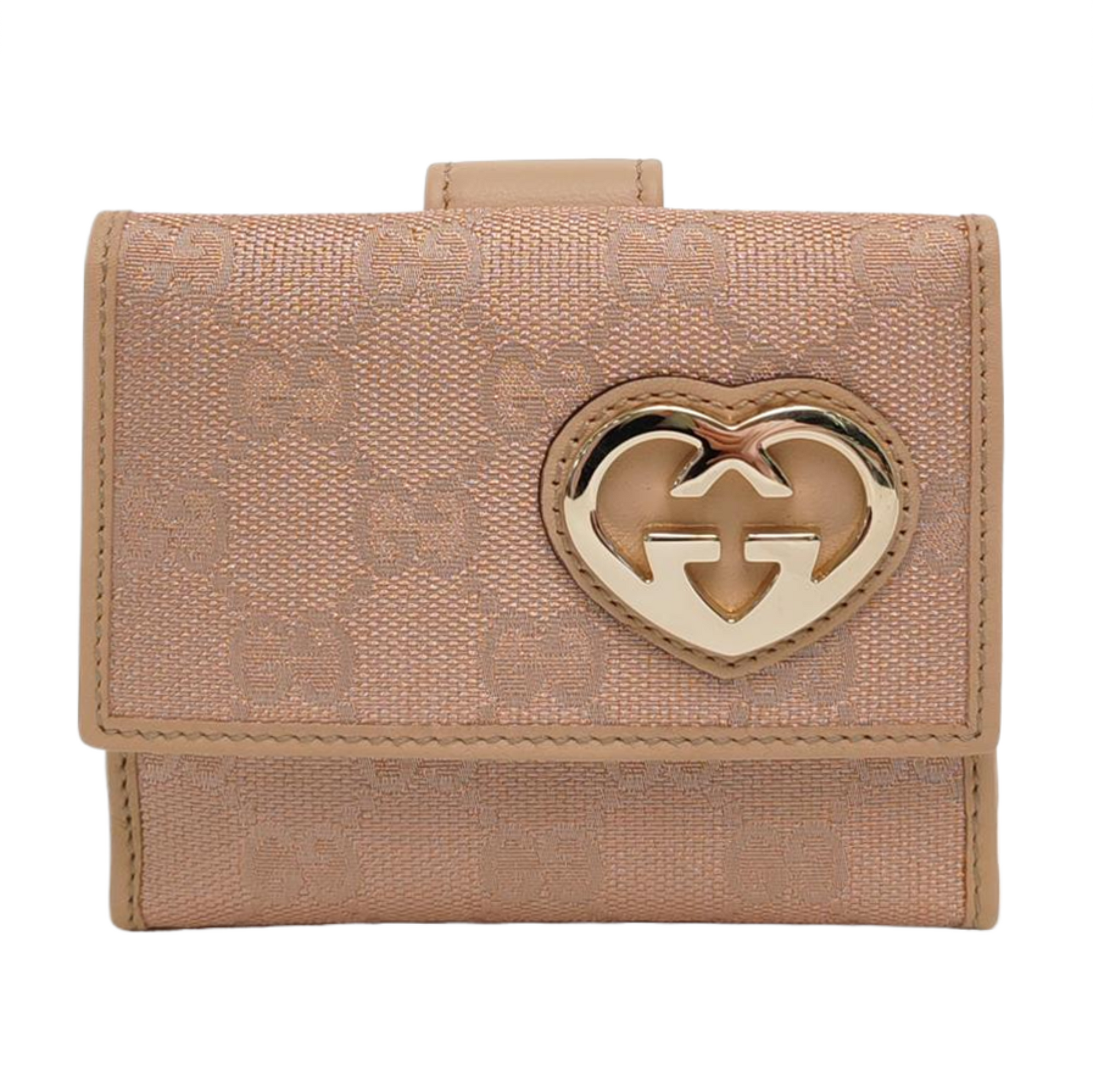Lovely Monogram Canvas Pink Wallet