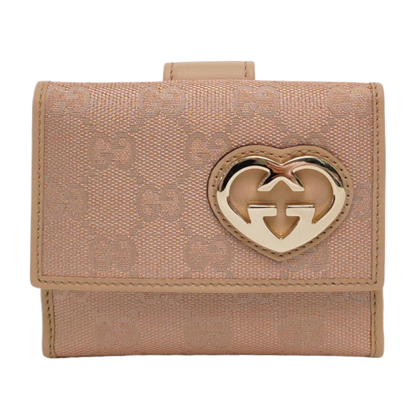 Lovely Monogram Canvas Pink Wallet
