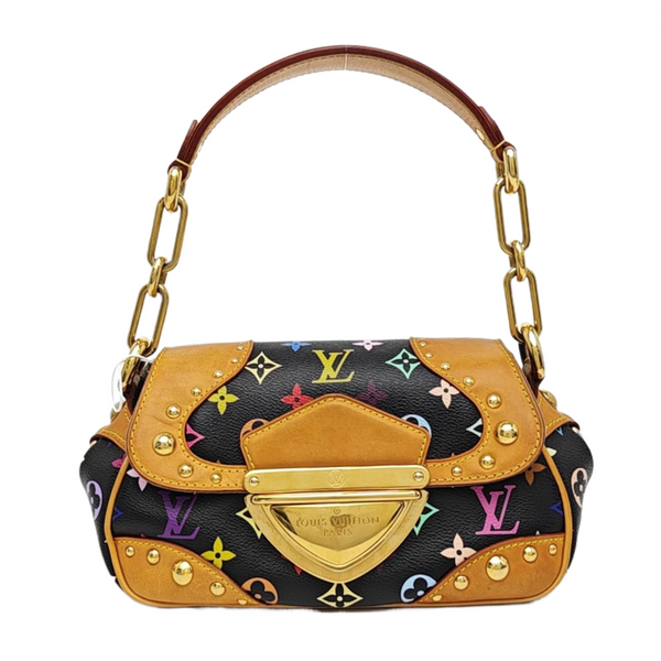LV × TM MARILYN Monogram Coated Canvas Black
