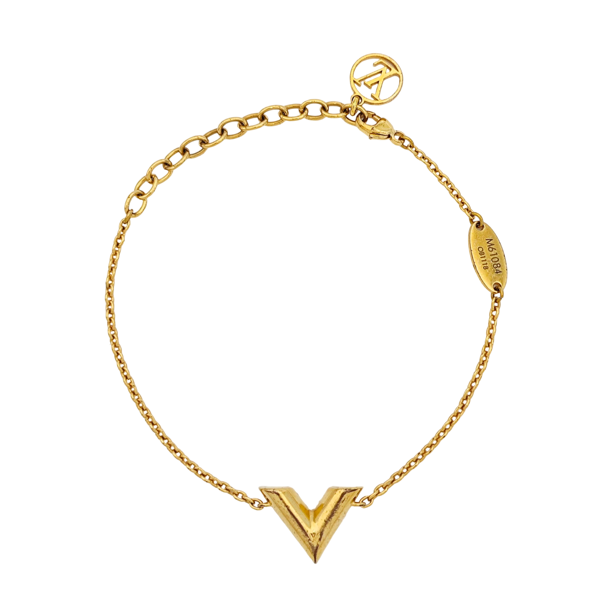 ESSENTIAL V Metal Gold Bracelet