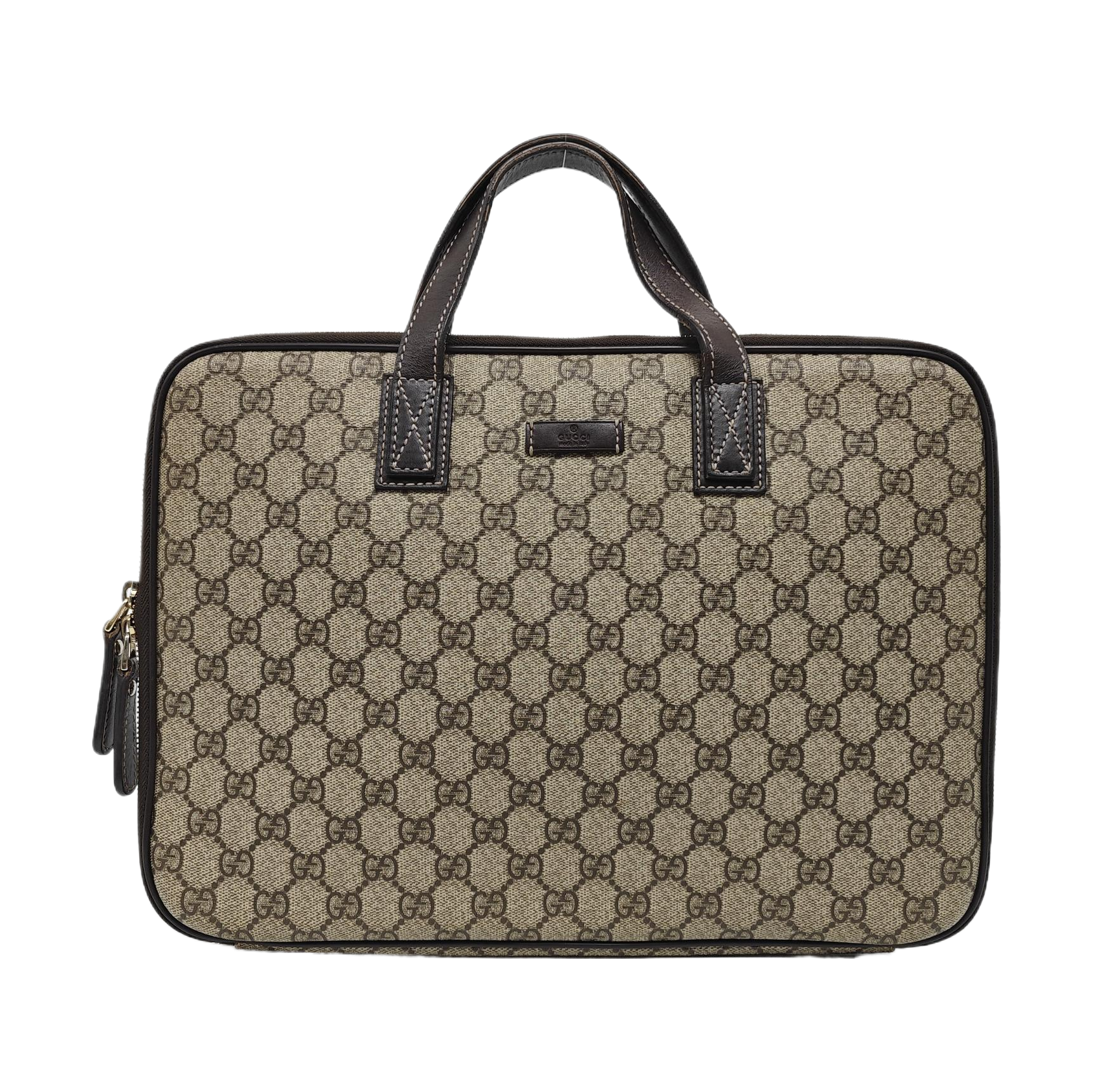 Duffle Monogram Coated Canvas Brown