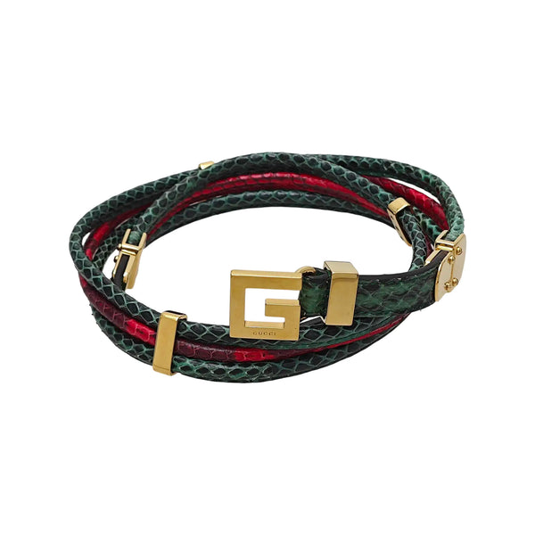 Leather Belt Green