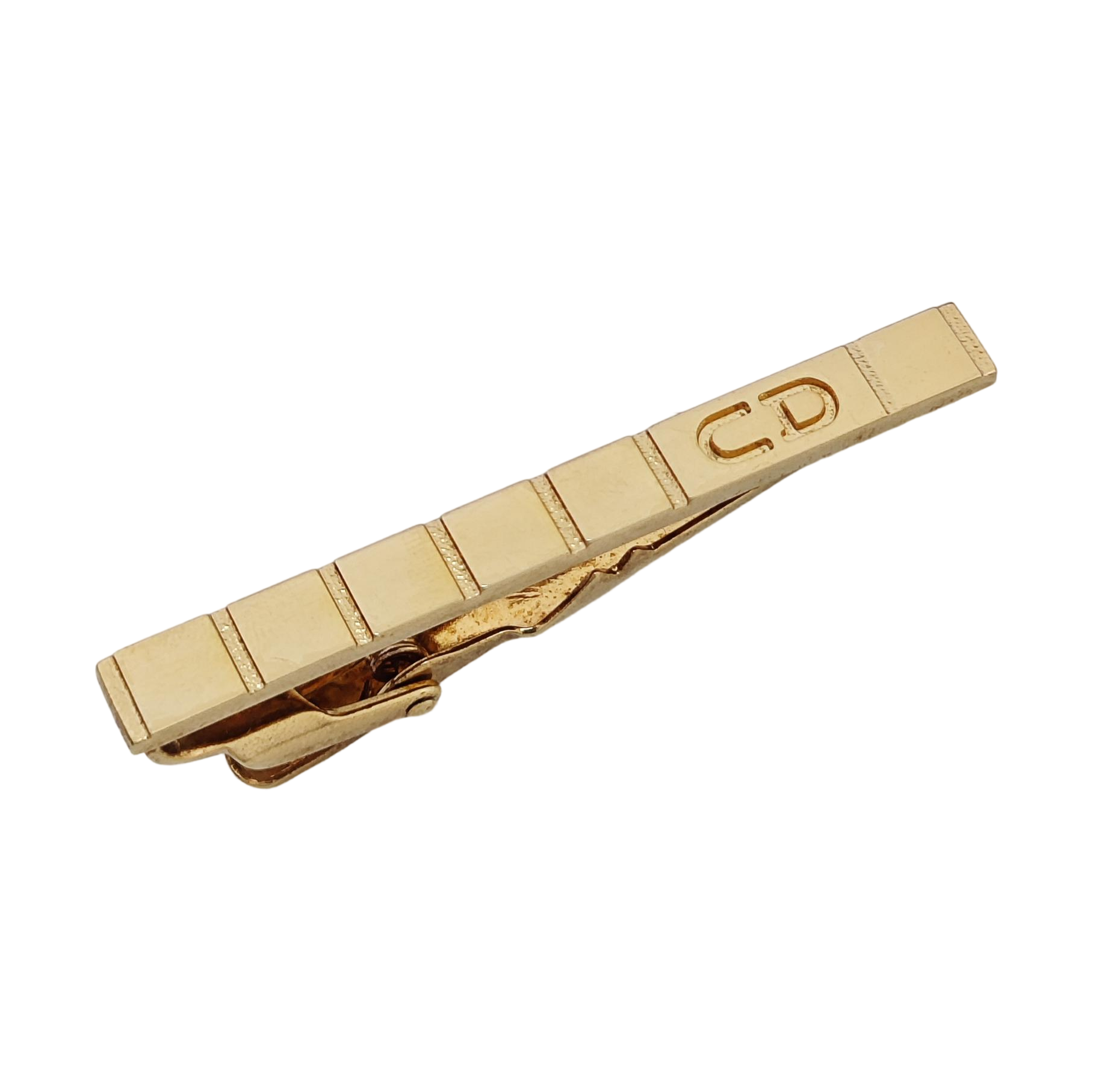 Metal Tie Clip Gold