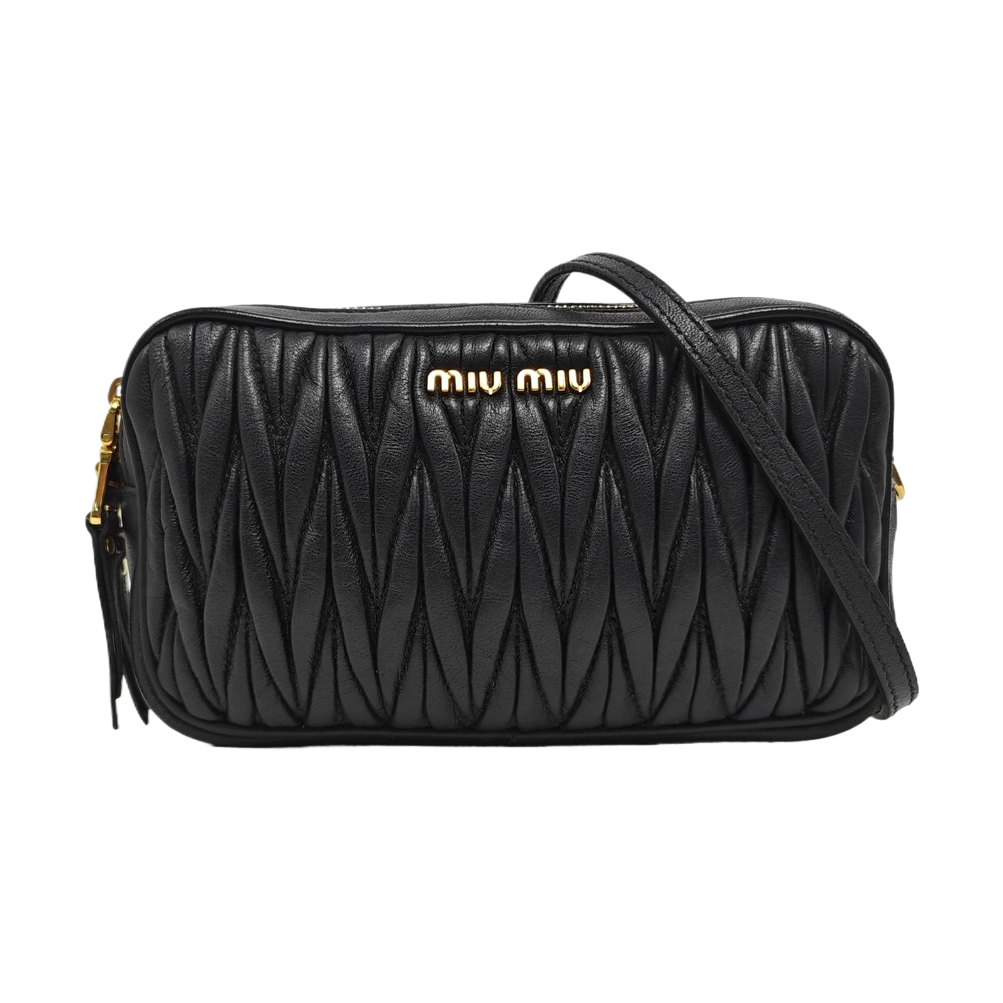 Calfskin Shoulder Bag Blue