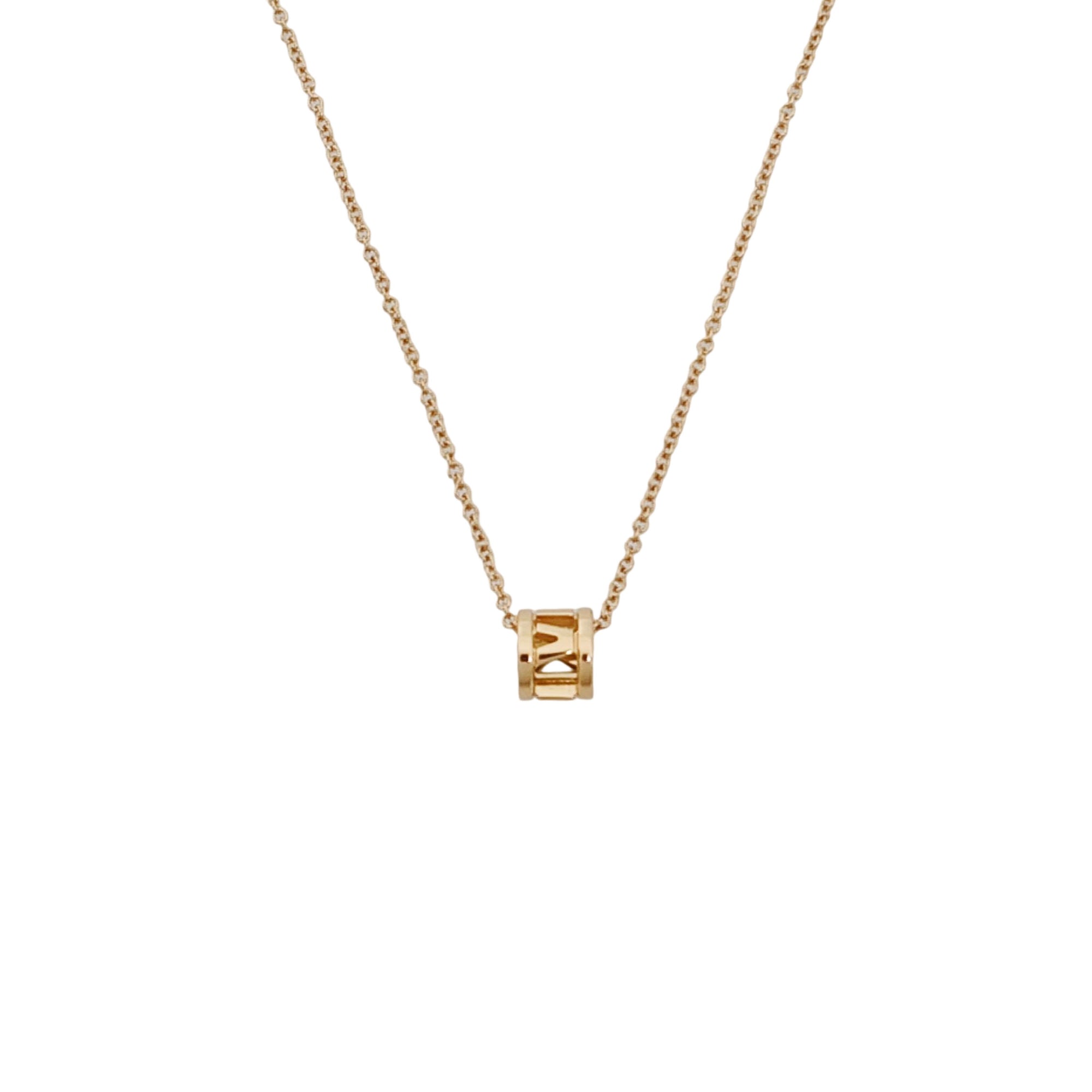 Atlas 18k Rose Gold Necklace
