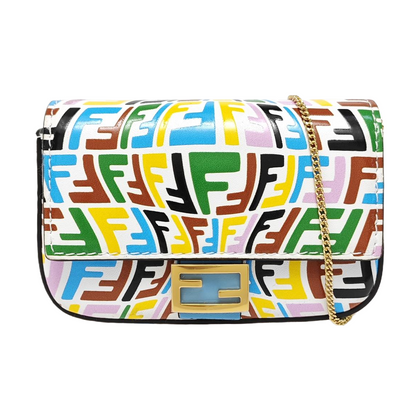 Baguette Nano Calfskin Multicolor