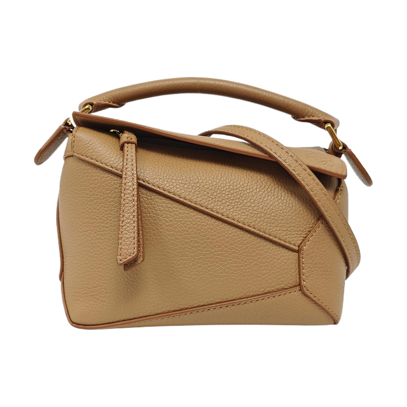 Puzzle Mini Calfskin Brown