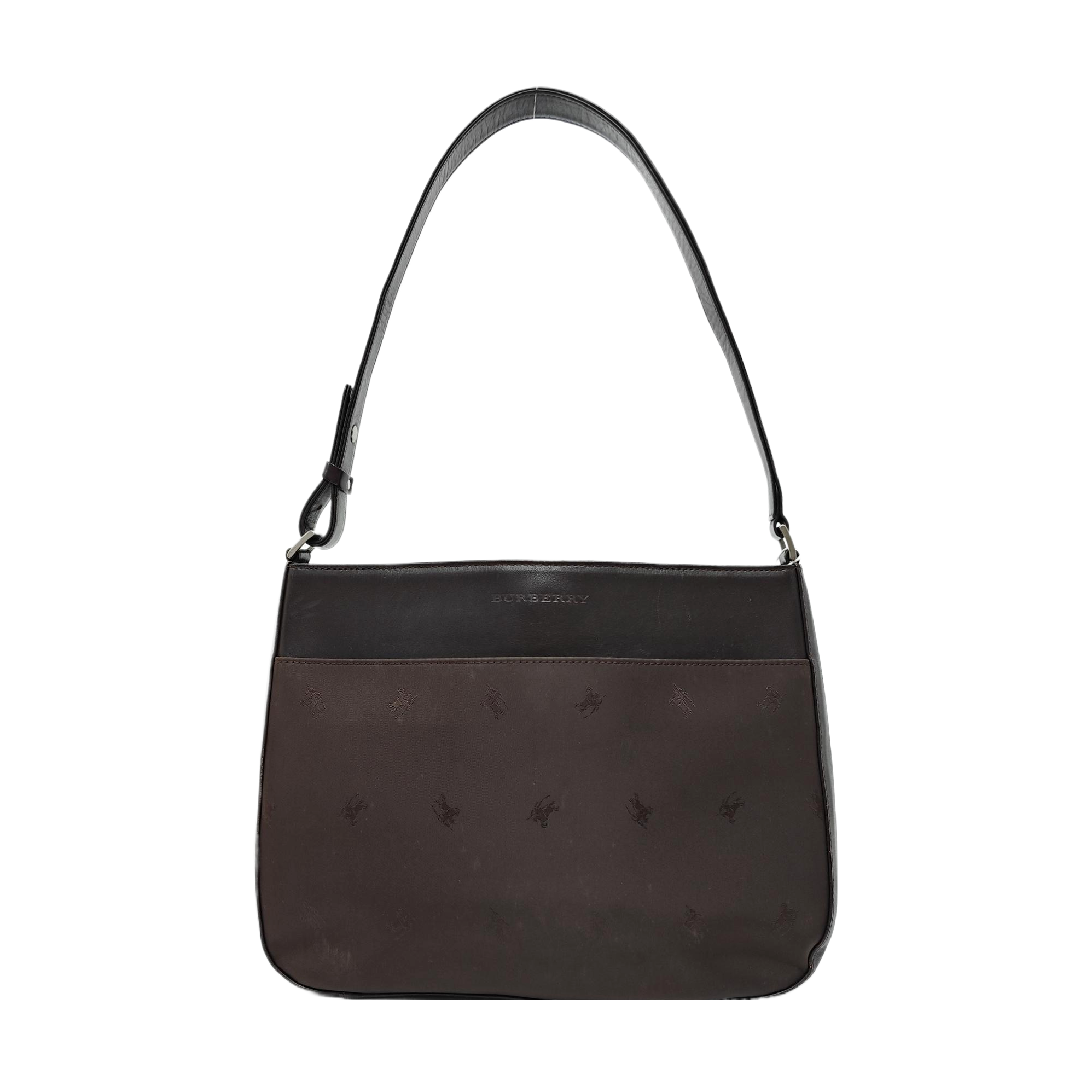 Fabric Tote Bag Brown